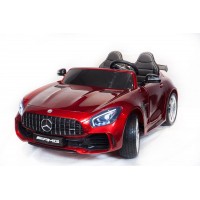 Электромобиль Mercedes Benz GTR 4Х4 Красный (краска)